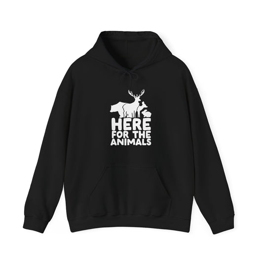 Animal Advocacy Hoodie - Here for the Animals