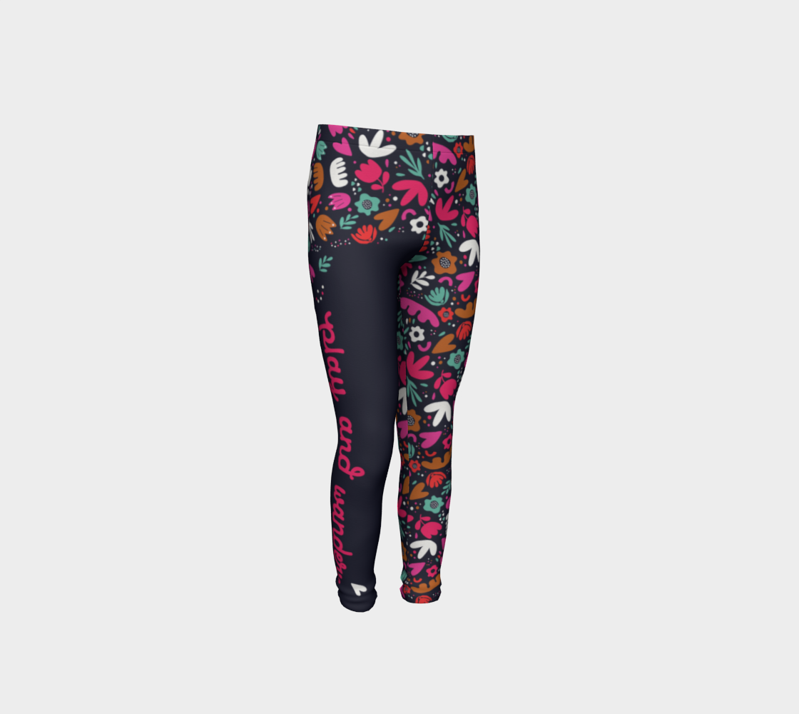 Wild Flower Youth Leggings