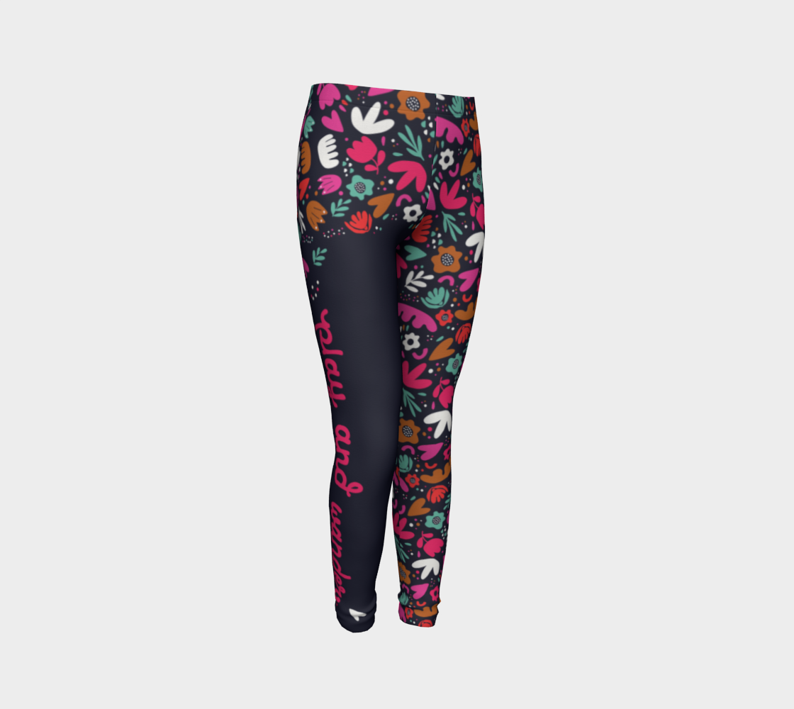 Wild Flower Youth Leggings