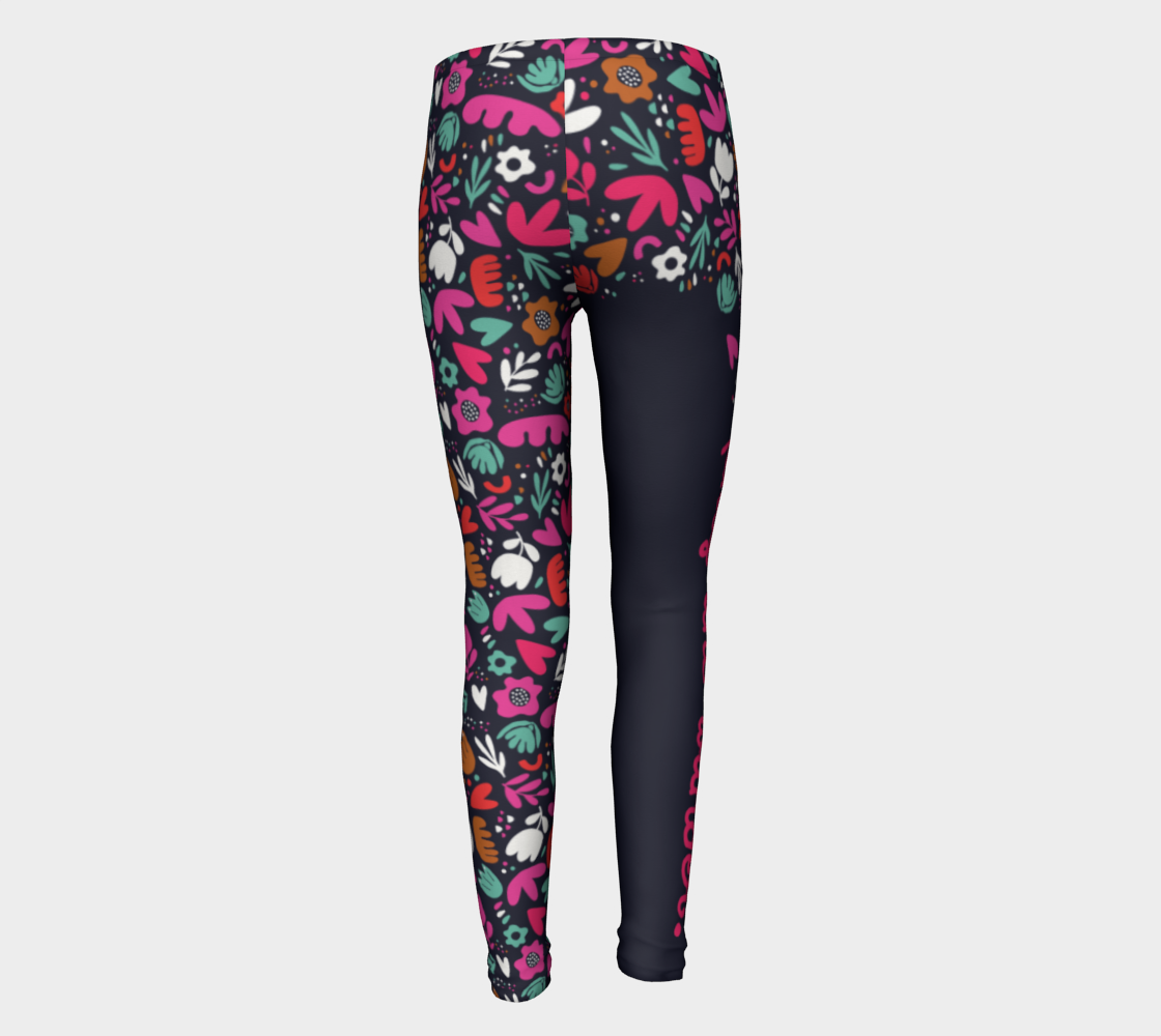 Wild Flower Youth Leggings