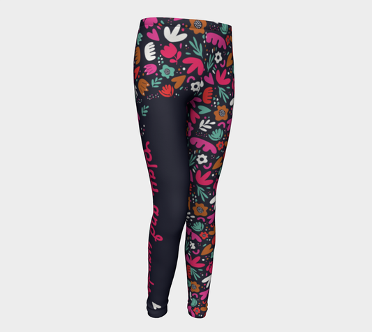 Wild Flower Youth Leggings