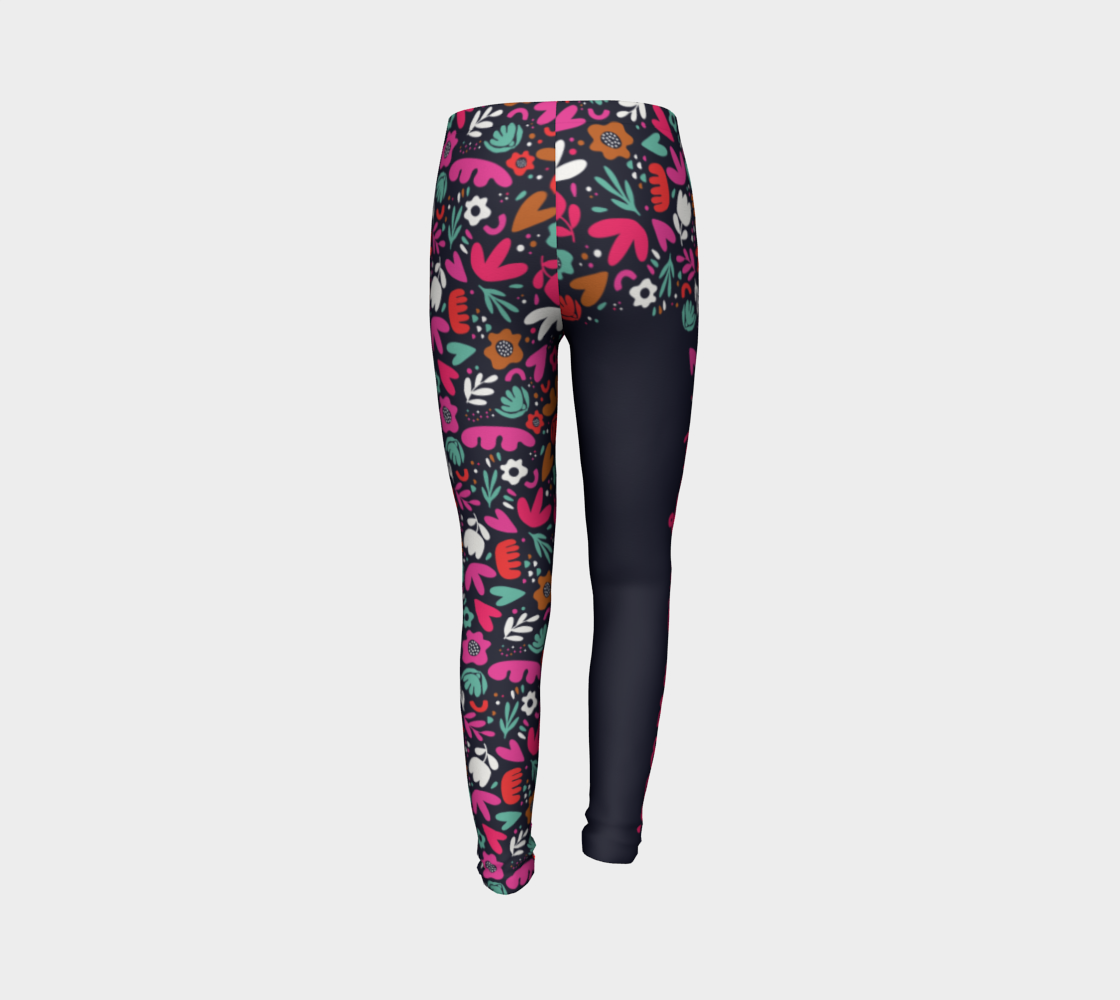 Wild Flower Youth Leggings