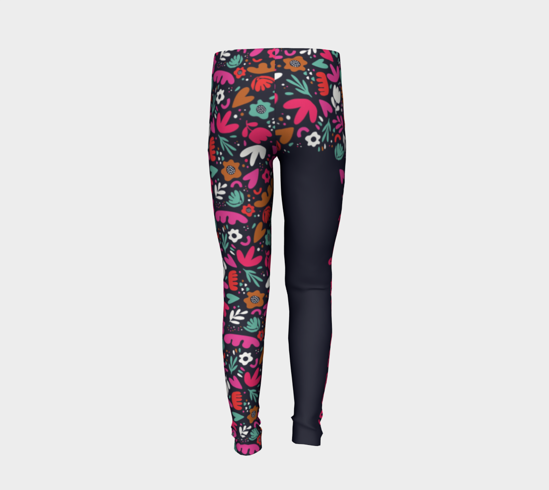 Wild Flower Youth Leggings