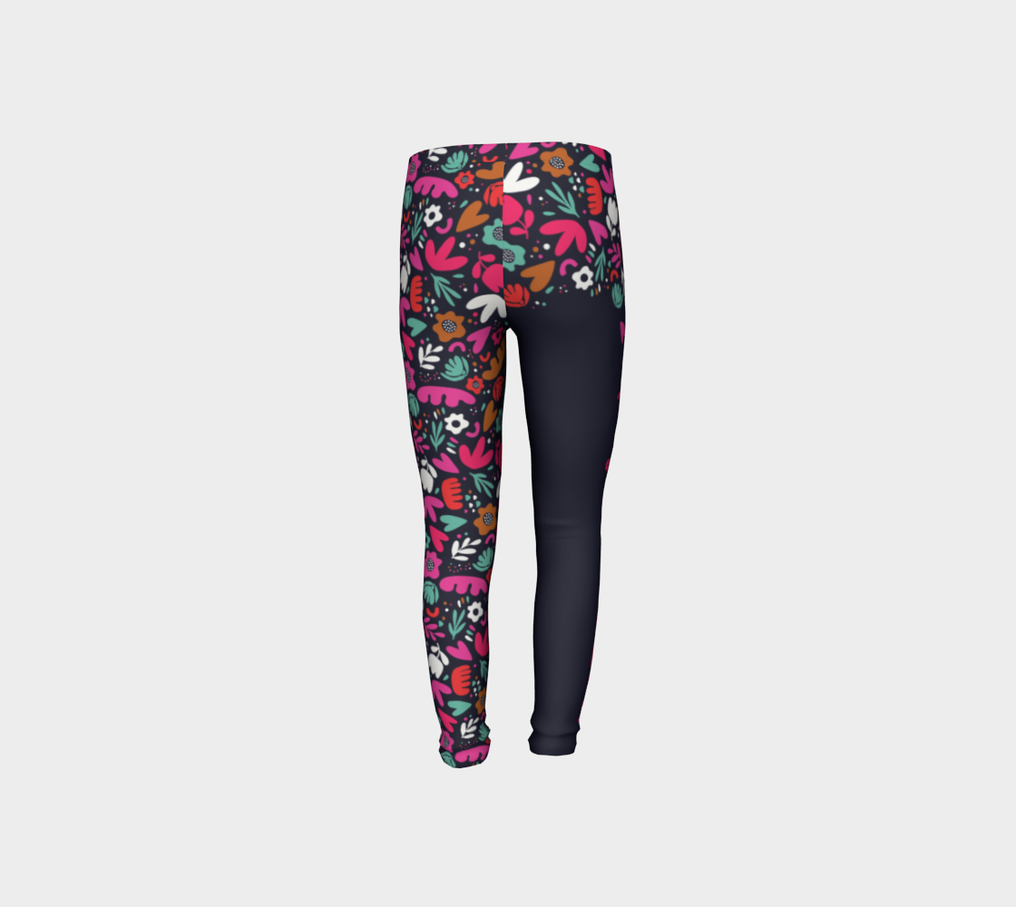 Wild Flower Youth Leggings