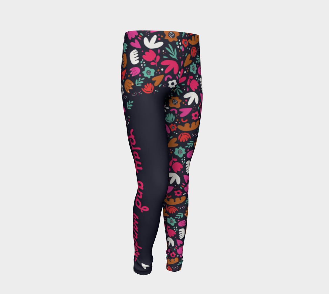 Wild Flower Youth Leggings